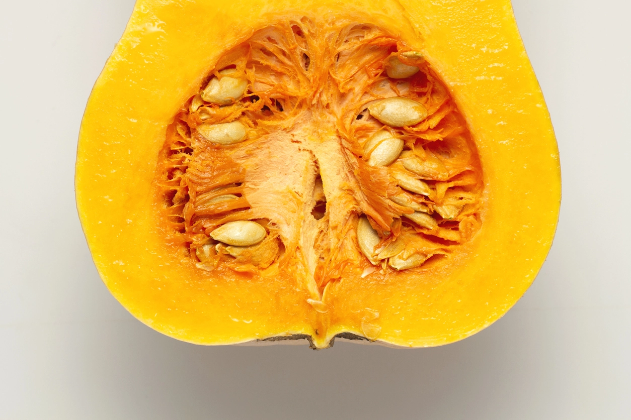 Sezione di una zucca